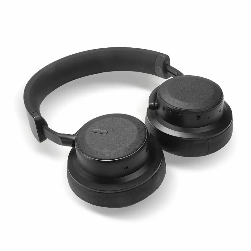 Lindy LH900XW Austiņas ar vadu un bezvadu Uz galvas Zvani/mūzika USB Type-C Bluetooth Melns