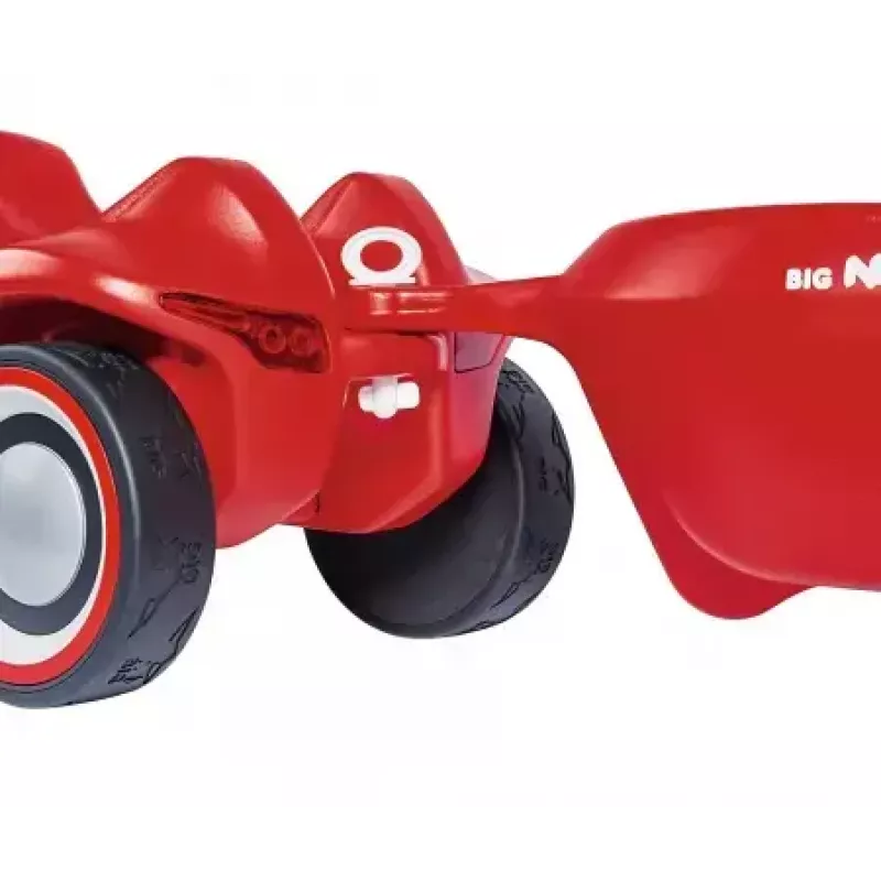 Rotaļu automašīnas piekabe Simba‑Dickie BIG Bobby‑Car Neo Trailer — plastmasa, sarkana, vecumam no 1 līdz 5 gadiem