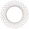 Bērnu spirogrāfs Ravensburger 297740 ar trafaretu un 2 flomāsteriem, daudzkrāsains, vecumam no 6 gadiem