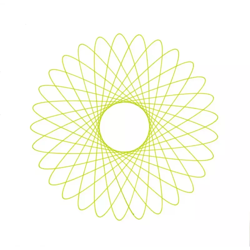 Bērnu spirogrāfs Ravensburger 297740 ar trafaretu un 2 flomāsteriem, daudzkrāsains, vecumam no 6 gadiem