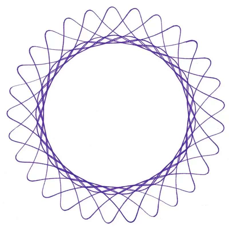 Bērnu spirogrāfs Ravensburger 297740 ar trafaretu un 2 flomāsteriem, daudzkrāsains, vecumam no 6 gadiem