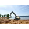 RC ekskavators Dickie Volvo Mining 2.4 GHz tālvadāms konstrukcijas modelis
