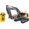 RC ekskavators Dickie Volvo Mining 2.4 GHz tālvadāms konstrukcijas modelis