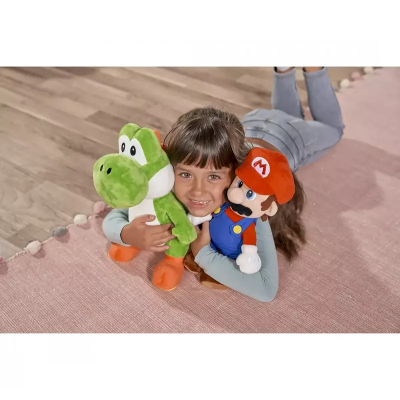SIMBA Super Mario lelle – tēls Super Mario, mīkstā rotaļlieta