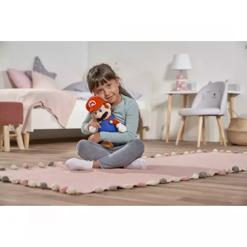 SIMBA Super Mario lelle – tēls Super Mario, mīkstā rotaļlieta