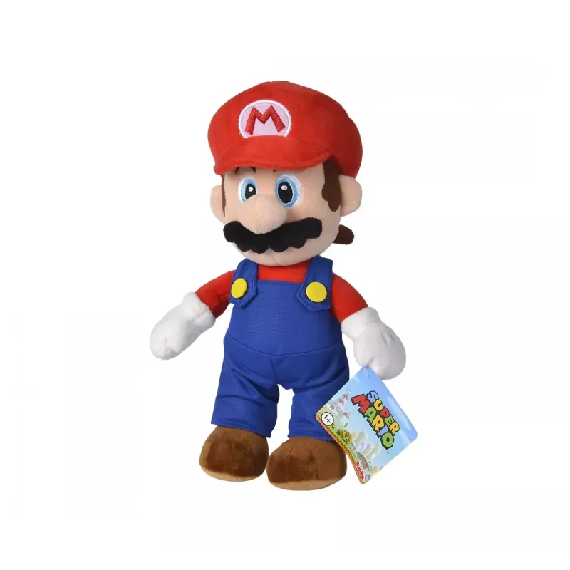 SIMBA Super Mario lelle – tēls Super Mario, mīkstā rotaļlieta