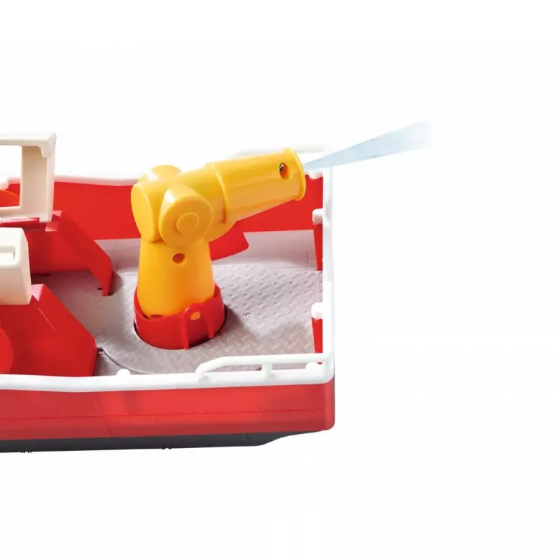 Rotaļu ugunsdzēsēju laiva Simba‑Dickie Fireman Sam Titan ugunsdzēsēju laiva, transportlīdzekļa rotaļu komplekts