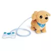 Simba ChiChi LOVE Loomy zelta retrīvera mīkstā rotaļlieta, 20 cm, bēšā un rozā krāsā