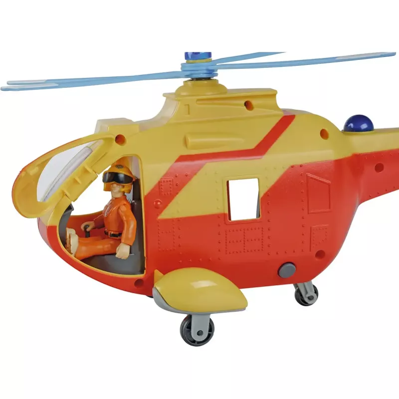 Rotaļu helikopters Simba-Dickie Fireman Sam Wallaby 2 Update — transportlīdzekļa spēļu komplekts