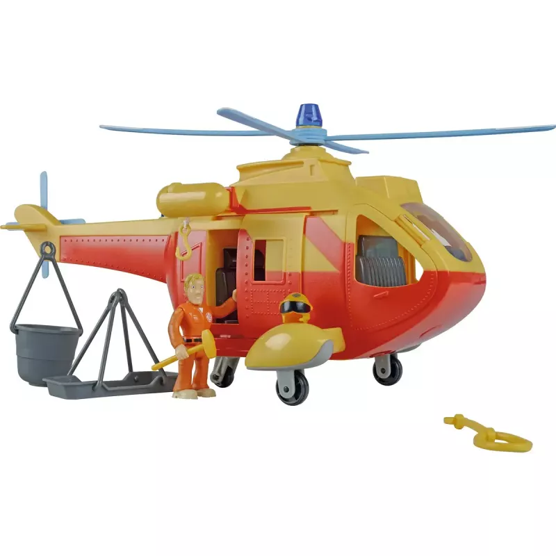 Rotaļu helikopters Simba-Dickie Fireman Sam Wallaby 2 Update — transportlīdzekļa spēļu komplekts