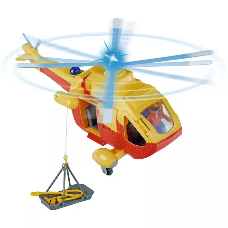 Rotaļu helikopters Simba-Dickie Fireman Sam Wallaby 2 Update — transportlīdzekļa spēļu komplekts