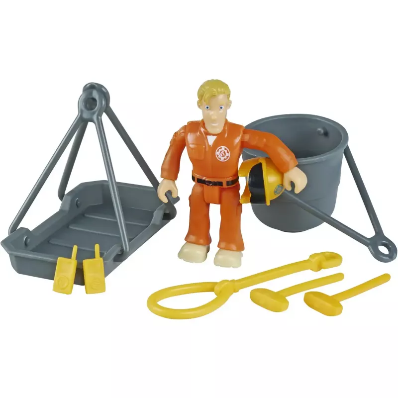 Rotaļu helikopters Simba-Dickie Fireman Sam Wallaby 2 Update — transportlīdzekļa spēļu komplekts