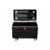 Portable device management cart Parat 20872015116 Melns Floor placement for Laptops and Tablets