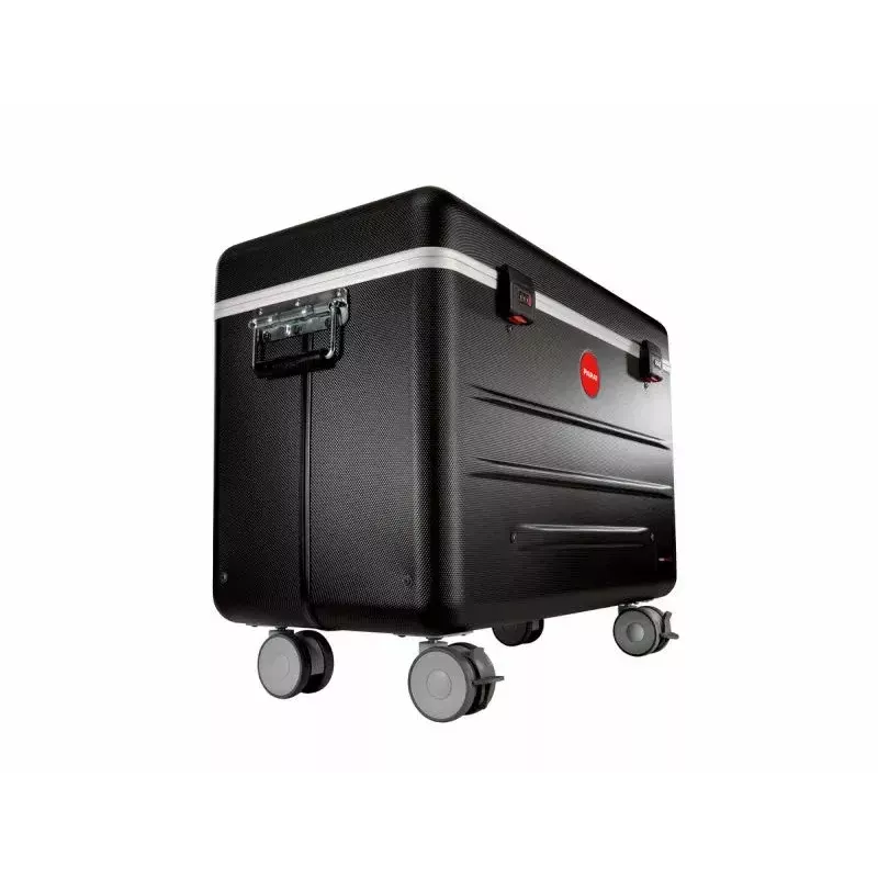 Portable device management cart Parat 20872015116 Melns Floor placement for Laptops and Tablets