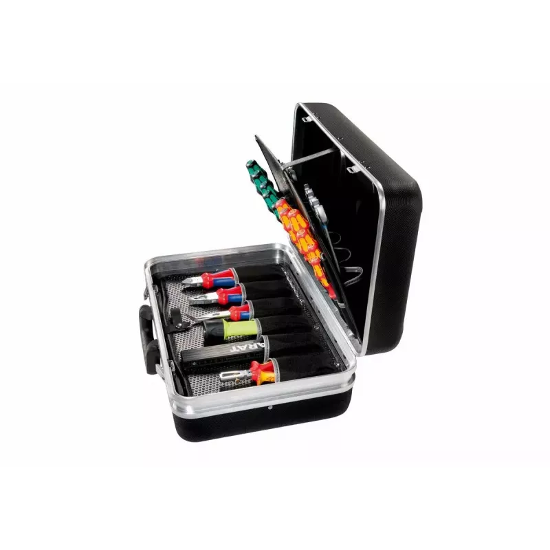 Instrumentu koferis Parat SILVER Style Melns Aluminium Plastic