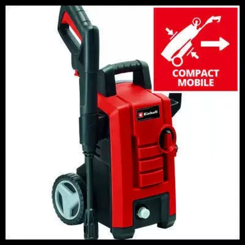 Augstspiediena mazgātājs EINHELL TC-HP 130 vertikālais elektriskais, 130 bar, 390 l/h, 5 m šļūtene