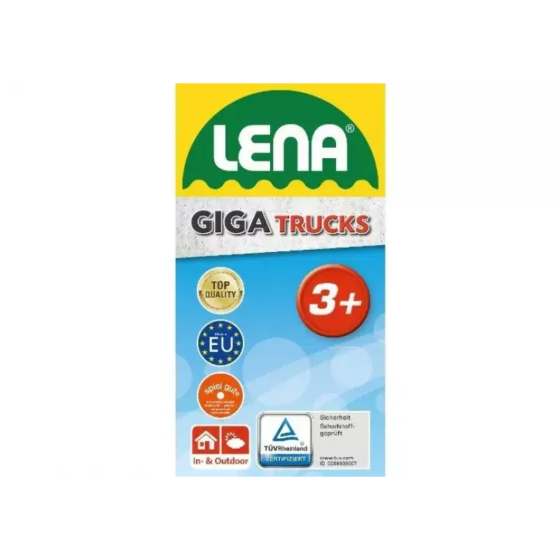 Rotaļlietu pašizgāzējs Lena ZL-02160, 61 cm izturīgs dizains