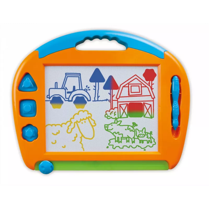 Bērnu magnētiskā zīmēšanas tāfele Simm Spielwaren Colour magic drawing board big
