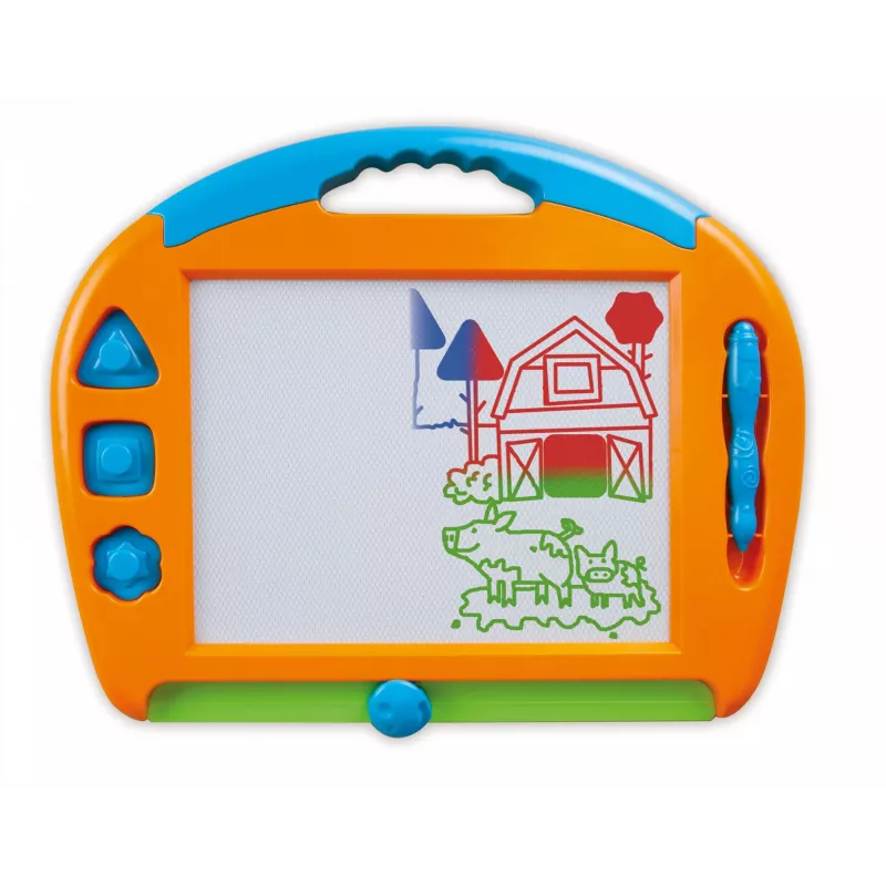 Bērnu magnētiskā zīmēšanas tāfele Simm Spielwaren Colour magic drawing board big