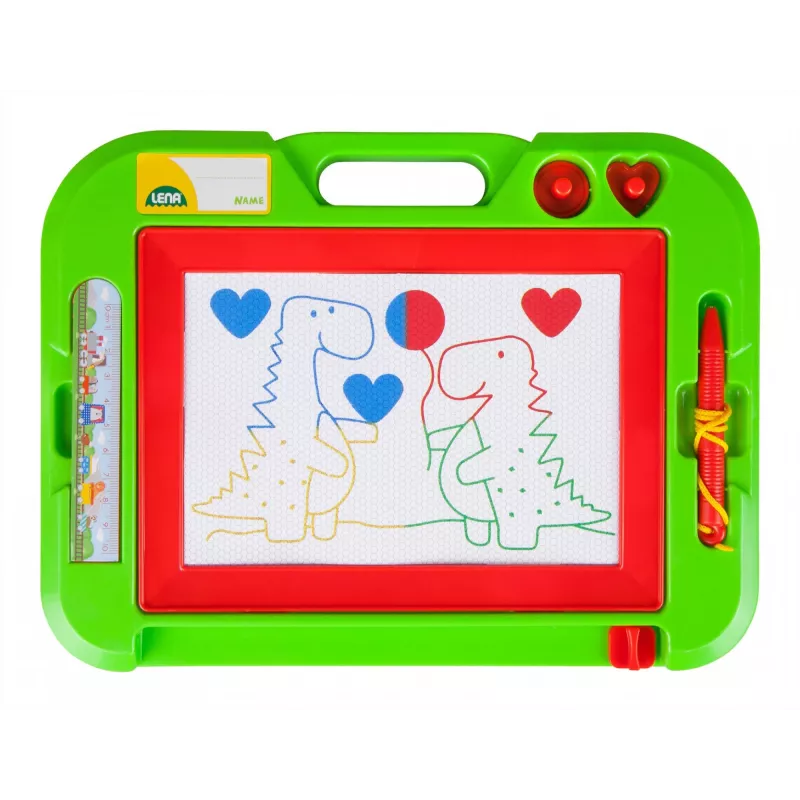 Bērnu magnētiskā zīmēšanas tāfele Simm Spielwaren Colour magic mazā