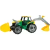 Traktors Lena GIGA TRUCKS ZL-02080 ar priekšējo iekrāvēju un ekskavatoru