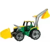 Traktors Lena GIGA TRUCKS ZL-02080 ar priekšējo iekrāvēju un ekskavatoru