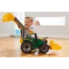 Traktors Lena GIGA TRUCKS ZL-02080 ar priekšējo iekrāvēju un ekskavatoru