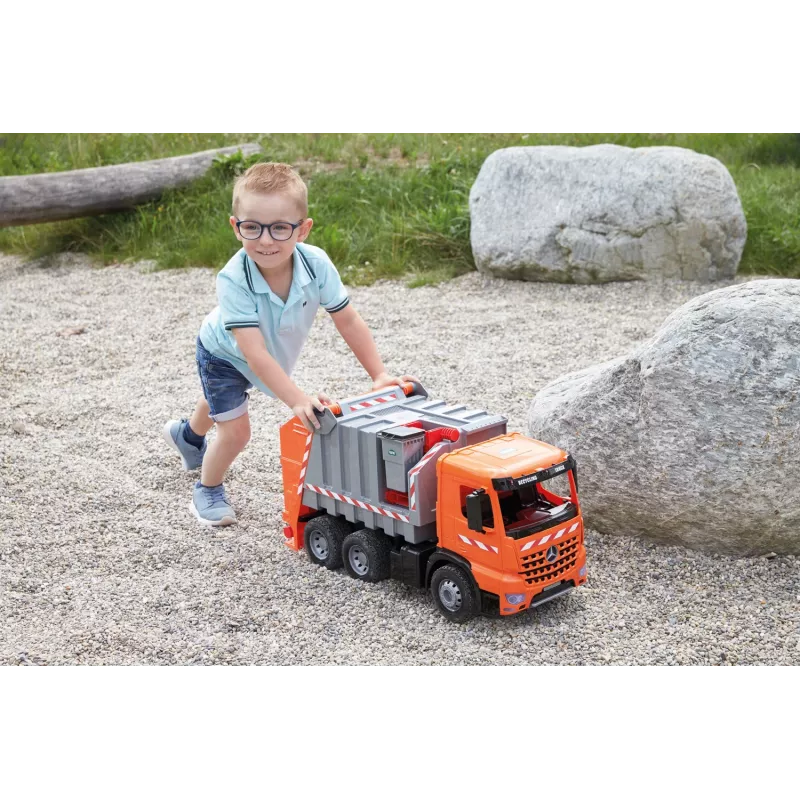 Lena GIGA TRUCKS Atkritumu vedējs Arocs ar uzlīmēm