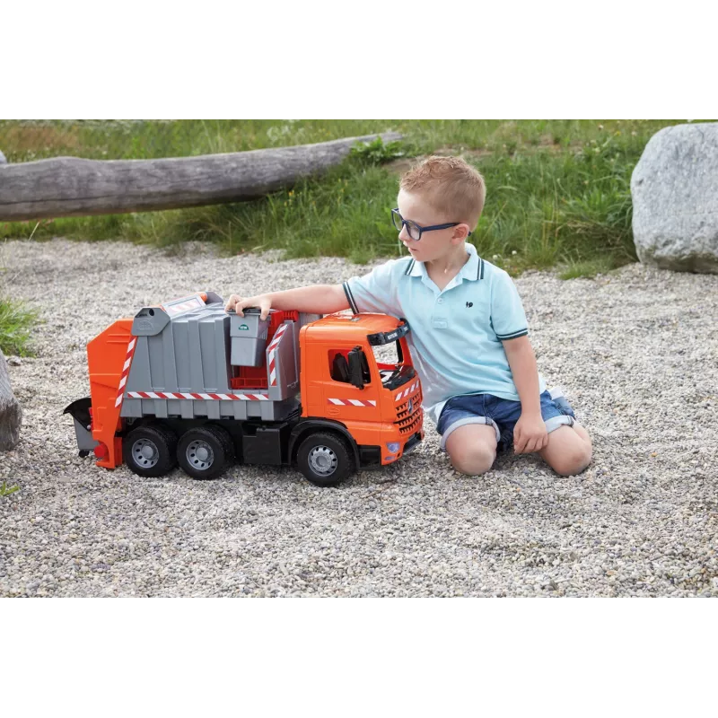Lena GIGA TRUCKS Atkritumu vedējs Arocs ar uzlīmēm