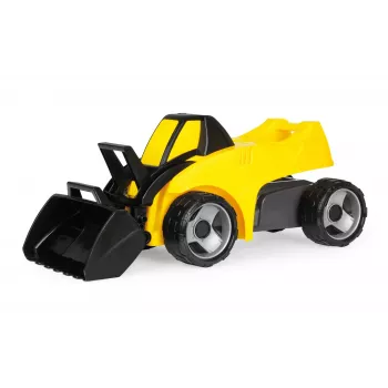 Iekrāvējs Lena GIGA TRUCKS 02145 Plastmasa Tērauds Melns Dzeltens