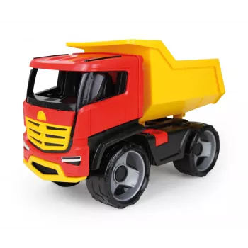 LENA GIGA TRUCKS pašizgāzējs Titan, kravas automašīna, 3 gadi, plastmasa, daudzkrāsains
