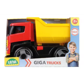 LENA GIGA TRUCKS pašizgāzējs Titan, kravas automašīna, 3 gadi, plastmasa, daudzkrāsains
