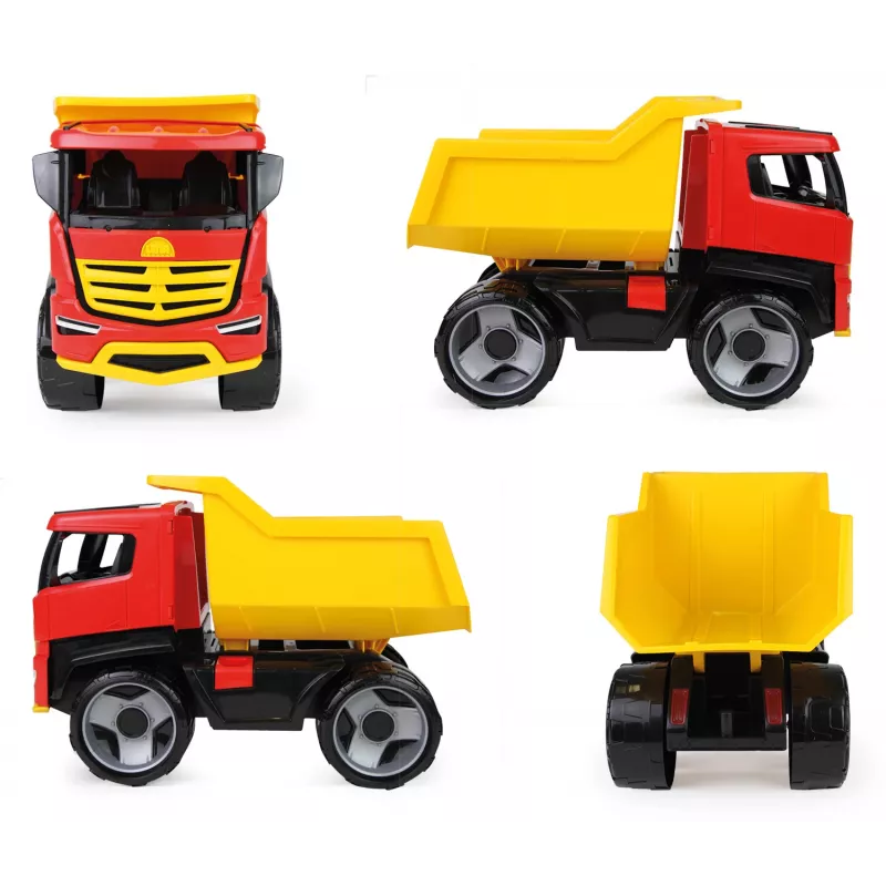 LENA GIGA TRUCKS pašizgāzējs Titan, kravas automašīna, 3 gadi, plastmasa, daudzkrāsains