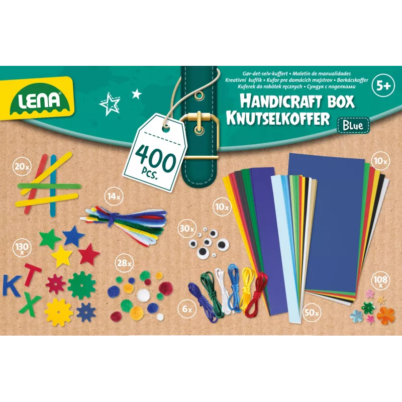 Bērnu rokdarbu komplekts Lena SM42715 Daudzkrāsains vecumam 5+