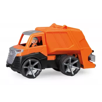 Atkritumu vedējs Lena TRUXX SM04534 Gumija Tērauds Oranžs 2+ gadi