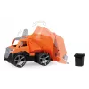 Atkritumu vedējs Lena TRUXX SM04534 Gumija Tērauds Oranžs 2+ gadi