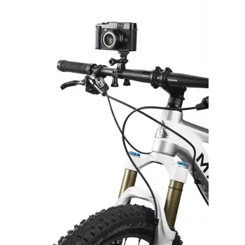 Cullmann Cross CX126 melns 1/4 collas vītne saderīgs ar GoPro