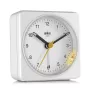 Braun BC03W kvarca modinātājpulkstenis, balts
