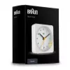 Braun BC03W kvarca modinātājpulkstenis, balts