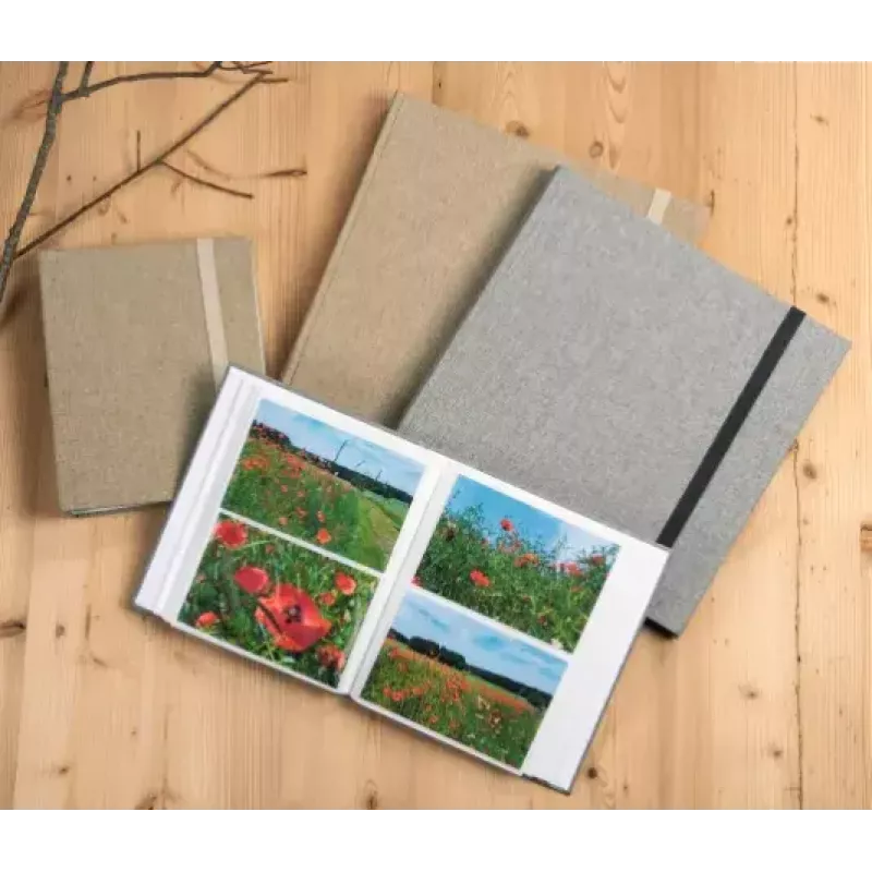 Hama Tessuto fotoalbums bēšā krāsā 240 lapas 10 x 15