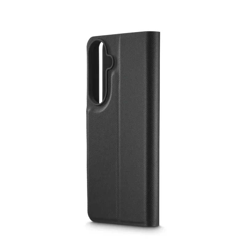 HAMA folio mobilā tālruņa maciņš 17 cm (6,7 collu) ekrāniem — saderīgs ar Samsung Galaxy S26+, melns, 2 karšu kabatiņas, galda statīvs