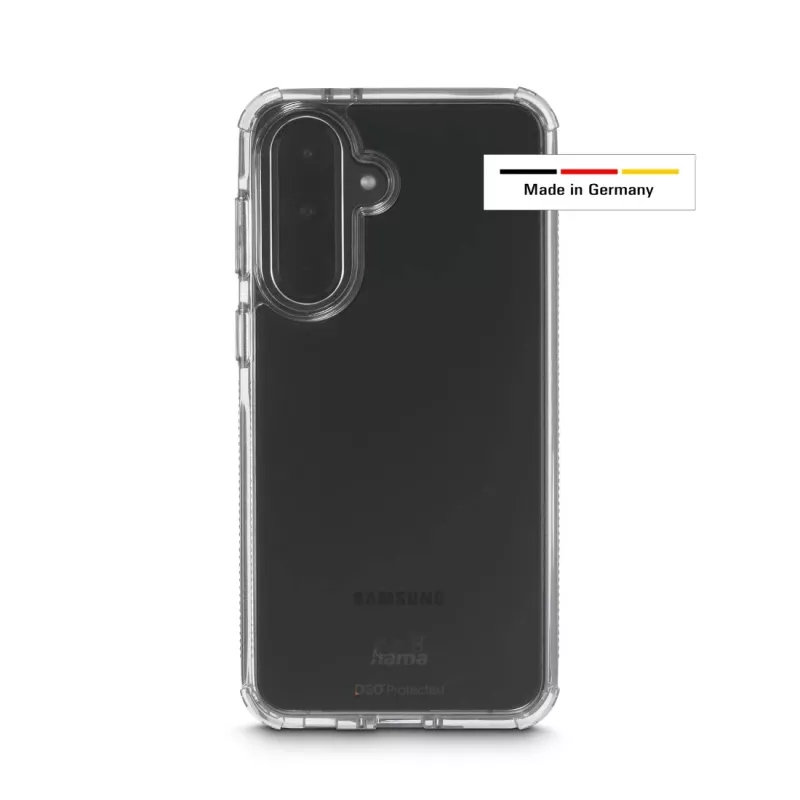 Mobilā tālruņa maciņš HAMA 00080322 — caurspīdīgs aizsargvāciņš Samsung Galaxy A37 5G