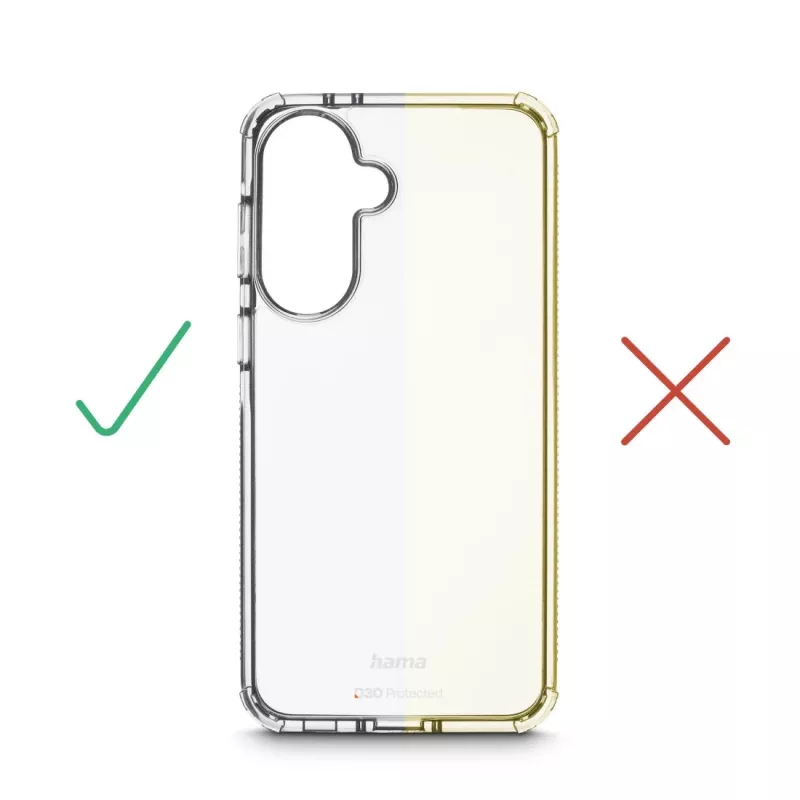 Mobilā tālruņa maciņš HAMA 00080322 — caurspīdīgs aizsargvāciņš Samsung Galaxy A37 5G