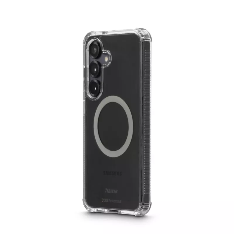 Mobilā tālruņa vāciņš HAMA Extreme Protect Samsung Galaxy S25 FE, 17 cm (6,7 collas), caurspīdīgs