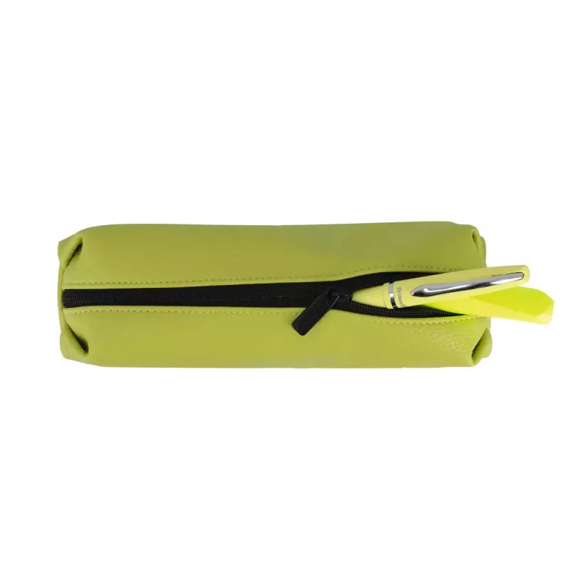 Penālis Herlitz Origami Apple Soft Polyurethane zaļa 200x65x35mm