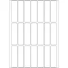 Universālas uzlīmes HERMA 13x50 mm balta papīra matētas ar roku rakstāmas
