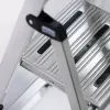 Alumīnija pakāpienu kāpnes Krause Corda 5 pakāpieni, maksimālais augstums 300 cm, 150 kg slodze, 4,1 kg