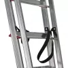 Alumīnija pakāpienu kāpnes Krause Corda 5 pakāpieni, maksimālais augstums 300 cm, 150 kg slodze, 4,1 kg
