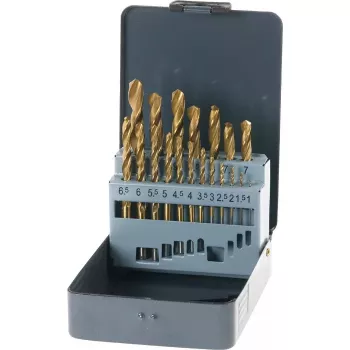 Urbju komplekts KWB 421856 19 gab. Vītņurbji 1,0–10 mm