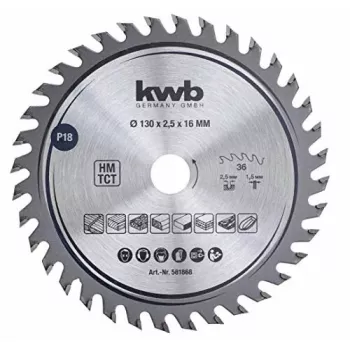 Apļveida zāģa asmens KWB 581868 metālam 1 gab. 190 g